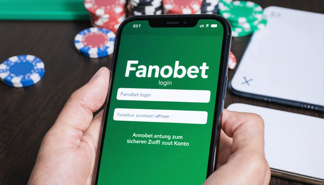 Fanobet login Anleitung zum sicheren Zugriff auf Konto